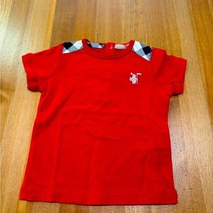 Authentic baby Burberry t-shirt 6months